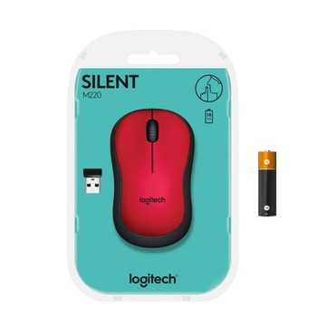 Mysz bezprzewodowa Logitech M220 Cichy czujni