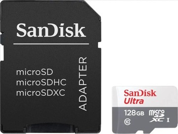 SanDisk Ultra microSDXC 128 ГБ Android 100 МБ/с UHSI