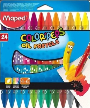 Pastele olejne 24 kolory Maped