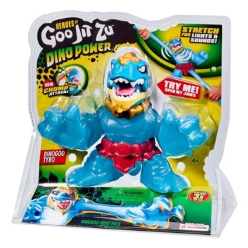 Фигурка Goo Jit Zu Dino Power Dinogoo Tyro GOJ4111 РАЗВИВАЕМАЯ LIT