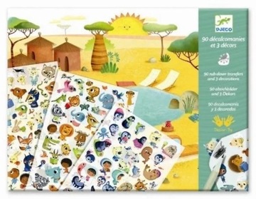 DJECO 09560 НАБОР НАКЛЕЙОК «ЗЕМЛЯ»