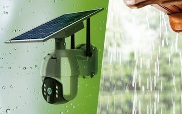 ВРАЩАЮЩАЯСЯ камера Mystic + SOLAR TUYA ДЛЯ 4G SIM-КАРТЫ