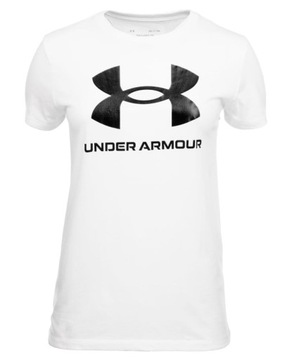 Damska koszulka treningowa z nadrukiem UNDER ARMOU