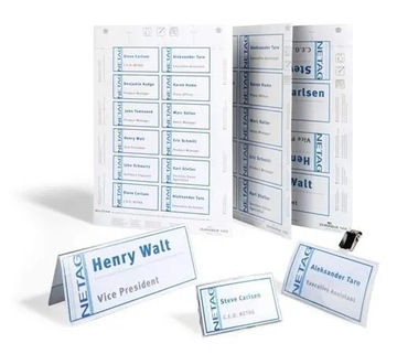 Wkłady do identyfikatorów Badgemaker 20SZT W11E55