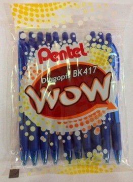 Ручка Pentel 0,7 мм Вау! Синий Bk417-C- 10 шт.