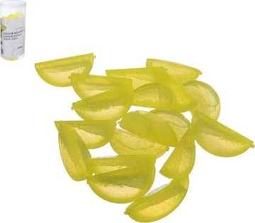 Kostki lodowe wielorazowe cytryny forma na lód do kostek lodu zestaw 20 szt