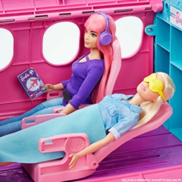 Barbie Dreamhouse Розовый самолет GDG76