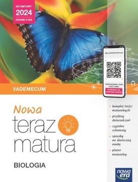 NOWA TERAZ MATURA 2024 BIOLOGIA VADEMECUM zakres rozszerzony NOWA ERA