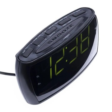 РАДИО БУДИЛЬНИК ADLER AD1121 РАДИО AM/FM СВЕТОДИОД ЧЕРНЫЙ