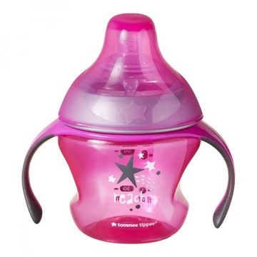 Кружка Tommee Love Pink Star 150мл 4м+ розовый