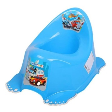 Противоскользящий горшок - CARS BLUE Tega