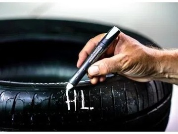 PICA 990/52 Водостойкий восковой маркер БЕЛЫЙ