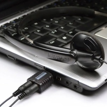 ADA-10 Внешняя звуковая карта MINI, USB 2,
