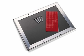 Прочная серебряная рамка A3 для плакатов, 2 шт.