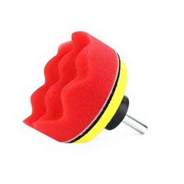 Полировальный набор 9 шт. + диск 80 мм + переходник М14.