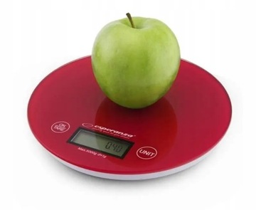 Waga kuchenna Esperanza EKS003R czerwona
