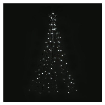 Наружное освещение, сияющая елка со звездой 0