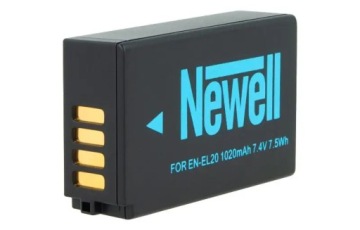 Замена аккумулятора Newell EN-EL20 для Nikon