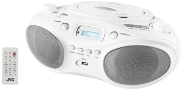 БУМБОКС HEAD PLAYER JVC FM-РАДИО CD USB BLUETOOTH DAB+ 4 Вт RDS + ПУЛЬТ ДИСТАНЦИОННОГО УПРАВЛЕНИЯ
