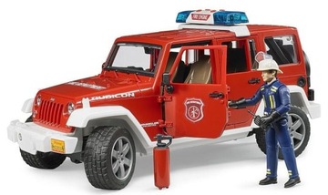 Bruder 2528 Straż Pożarna Jeep Wrangler Rubikon