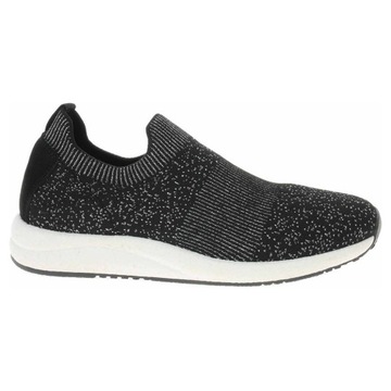 CAPRICE Sneakersy 9-24703-28 Black Knit 035