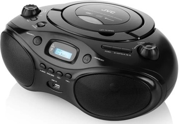 РАДИОПЛЕЕР FM-РАДИО БУМБОКС JVC CD USB BLUETOOTH DAB+ 4 Вт RDS + ПУЛЬТ ДИСТАНЦИОННОГО УПРАВЛЕНИЯ