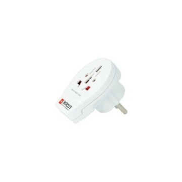 SKROSS Europe USB-адаптер для путешествий для иностранцев в Чехии, USB-A, 12 Вт, тип E/F