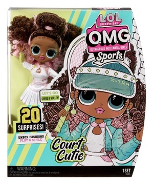 LOL SURPRISE OMG SPORT LALKA COURT CUTIE TENIS 584247