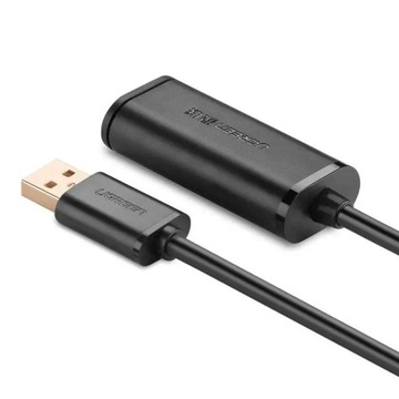 Удлинительный кабель USB 2.0 US121, активный, 5 м