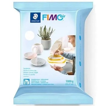 Masa glinka modelarska FIMO Air Basic 1KG 1000g S 8101-0 oryginalna
