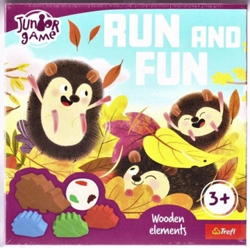 Настольная игра для детей Run and Fun 02479, TREFL, 222124.