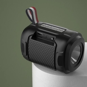 Беспроводная колонка Dudao Bluetooth 5.0 3 Вт 500 мАч черная (Y1S-черная)