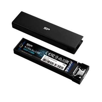 Корпус твердотельного накопителя Silicon Power PD60 M.2 NVMe/SATA USB-C