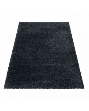 Ковер Shaggy Super Soft антрацит 280 см x 370 см