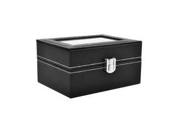 Органайзер для часов с 3 отделениями.