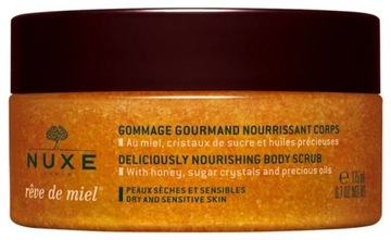Nuxe Reve de miel olejkowy cukrowy peeling z miodem skóra sucha 175 ml