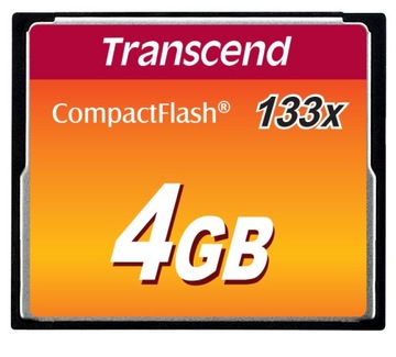 Karta pamięci CompactFlash Transcend CF 4GB