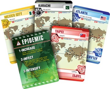 Pandemic Asmodee - Настольная игра - Кооперативная игра - Французский язык