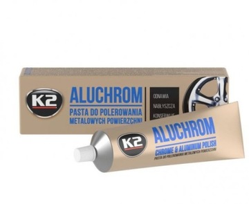 K2 ALUCHROM Pasta Polerska Felgi Chrom
