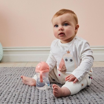 КРУЖКА-БУТЫЛКА С СОЛОМКОЙ 240 МЛ TUTTI FRUTTI B.BOX