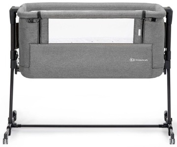 Детская кроватка Neste Grow 3-в-1 с заниженным дном Серый