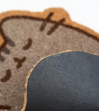 Коврик Пушин Кот, кокосовый интерьер, 60х40 см