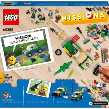LEGO City 60353 Миссия по спасению диких животных