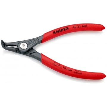 KNIPEX 49 21 A01 Щипцы для наружных сегеровых колец