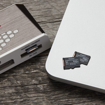 Карта памяти KINGSTON Canvas microSDXC 256 ГБ