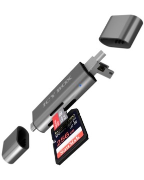 Картридер IB-CR200-C USB 2.0 Type-C,TYPE_A
