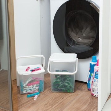 Контейнер Корзина для капсул моющих средств Rotho 9 л Прозрачный