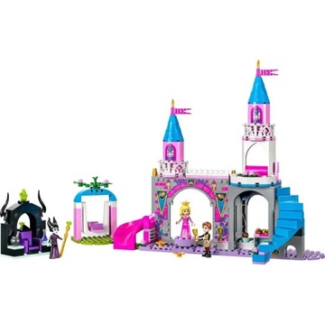 LEGO Disney Princess 43211 Zamek Aurory + Piórnik szkolny
