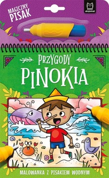 Przygody Pinokia. Malowanka z pisakiem wodnym Bogusław Michalec