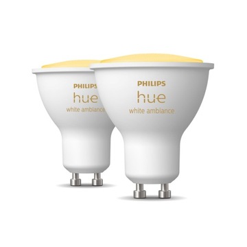 Philips Hue BT Светодиодная лампа GU10 5 Вт белая 2 шт. Умная светодиодная лампа 2 шт. 2200-65